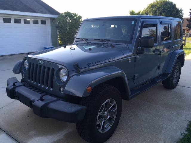 2014 Jeep Wrangler Rubicon Orange CA